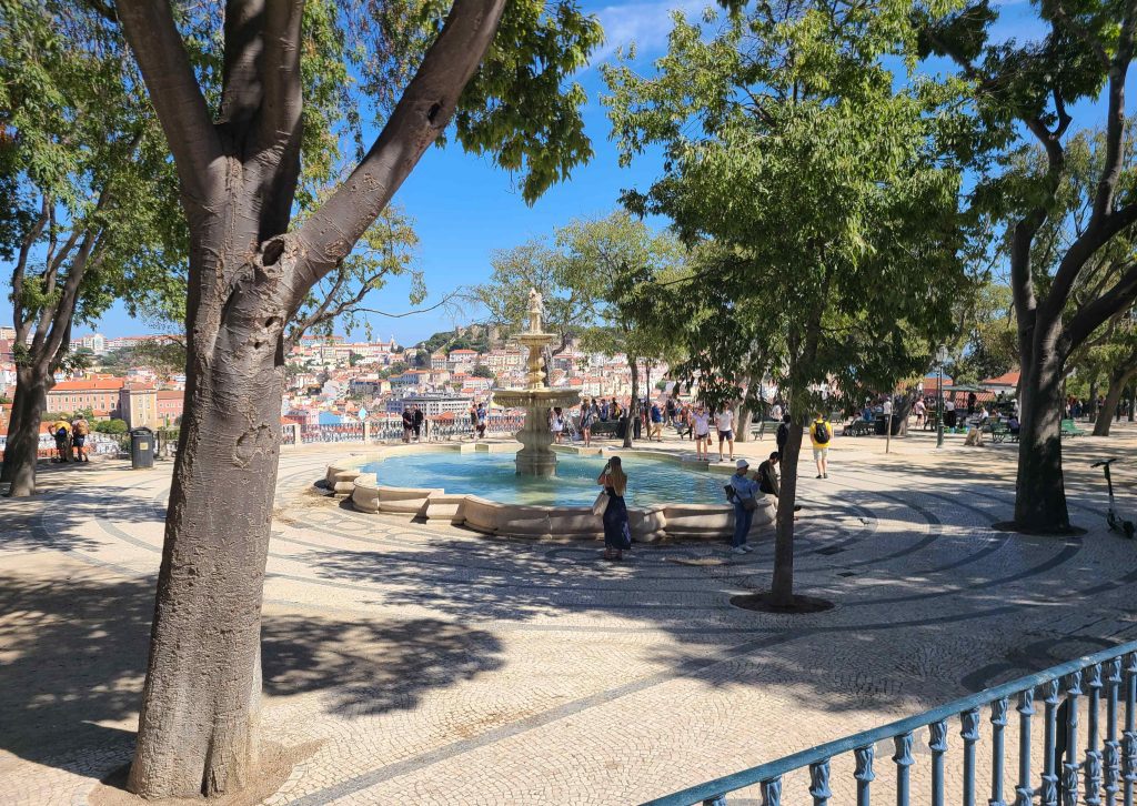 One of hundreds of Lisbon parks